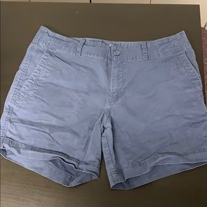 Blue shorts